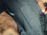 Pendeja de Lentes me hace correr 2 veces en el Bus