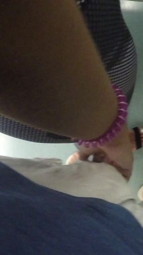 Horny Stepmom Touch a Stranger in Train! | Should I Tell My Stepdad This?