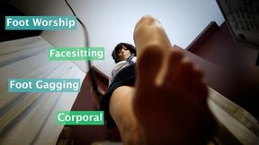 FootGagging, Face Sitting and Corporal To Orgasm POV