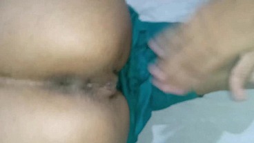 Indian Desi Girlfriend Removing Clothe & Doggy Style Ass fuck for the first time Take off & Show Cute Pussy