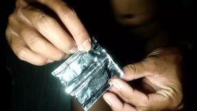 Thick Cumshot Inside Condom