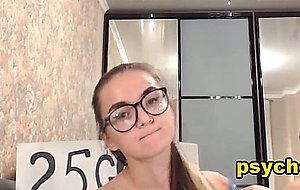 Petite Blonde Frisky In Webcam