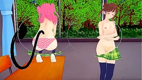 Naughty X-Ray Gaze Thrills in Steamy Classroom Hentai Fantasies
