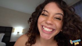 Nicoluva's Brunette POV Passion Sparks Wild Sensual Footjob Heat