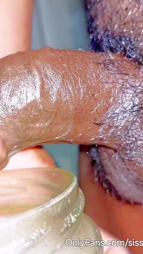 Thrilling moment from &quot;Sissy shemale piss like a slave&quot;