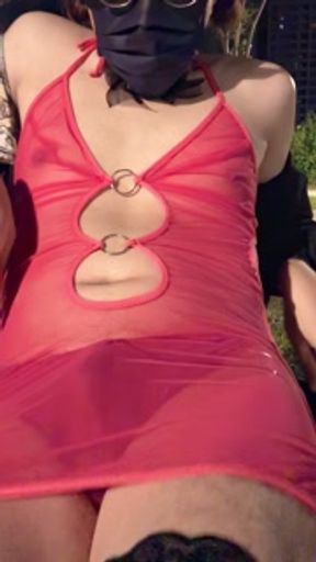 Whore style Peeing panties / Wet panties / pissing