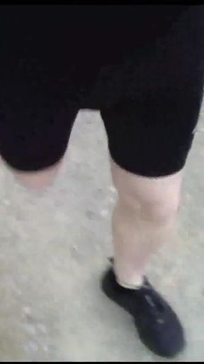 Jogging in New Outfit