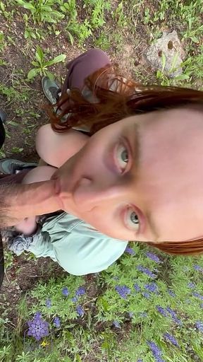 Almost Caught- Hot Couple Camping and Hiking Sex Tape