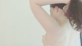 Carline Pierce in hot nude face sitting sex blowjob ass worship pussy licking female domination and upskirt pov ass closeups with verbal humiliation 313313