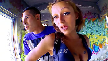 Cute Ginger Teen Krystal Wallas Pickup and Outdoor Fuck at Street Casting
