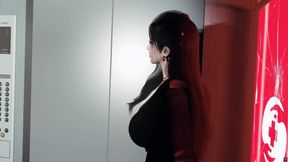 3D Horny Slut Asian Whore Teasing the BBC to Fuck Her Wet Pussy