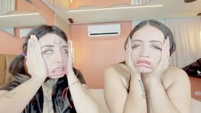 WONDERFUL DISPUTE OF SILLY FACES -- BY BABE AND KIARA NISSEI - CLIP 3