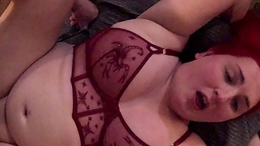 Big Tits Asian American sissy tranny trap cum dump gets throat fucked and used bareback with creampie doggie and riding on the fuck seat POV Landscape