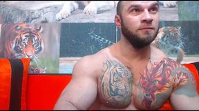 European Model Haruko Jerks His Dick