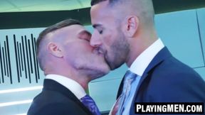 PlayingMen.com - Gustavo Cruz and Manuel Skye's erotic ass pounding session