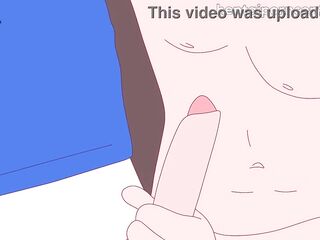 2D Homosexual toon porn 1 oral job masturbated and drilled