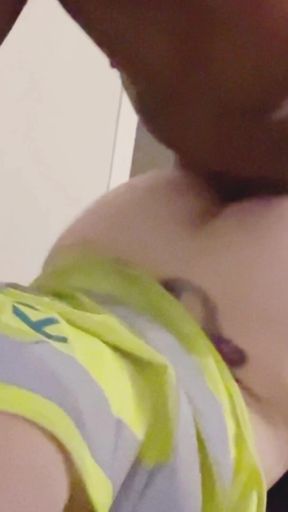 Stud lesbian decided to try dick for the first time and fucks her co worker   Clip 1