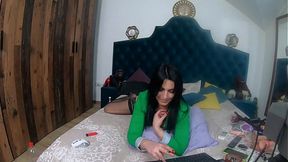 Fetish Show � Stockings &mdash;  Smoking &mdash;  Toys & anal