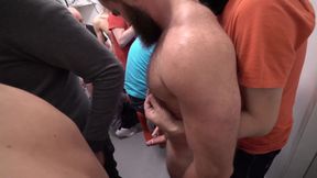 ClubBangBoys: Jacking young first-timer in mask at the party