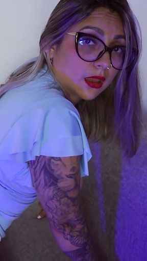 Hot MILF Is Caught by Her Stepson While Masturbating