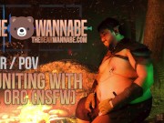 (M4M ASMR/POV/Audio RP) Reuniting with the Orc