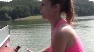 Tied and Groaning Antonias Outdoors Urination Compulsion