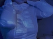 in My CATHOLIC BOARDING SCHOOL squirting on my Bible (Blasphemy)