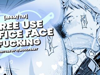 Getting Throatfucked as a Free Use Office Toy - AUDIO EROTICA FOR HOMOSEXUAL MEN