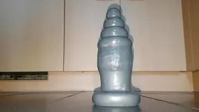 Huge Buttplug Masturbation – Part 1 - Amateur Anal Toy Fun