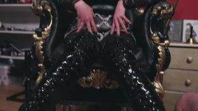 Boot worship Tulip and Slut