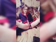 Hattabi4ik Cute Trap Fapping Big Dick