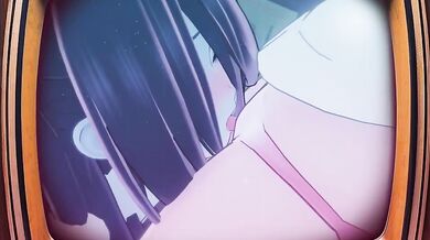 Ghost Girl crashes Lesbian Party with Futanari Ghost Hard Rough Sex and Cunnilingus Cum Gushing Orgasm