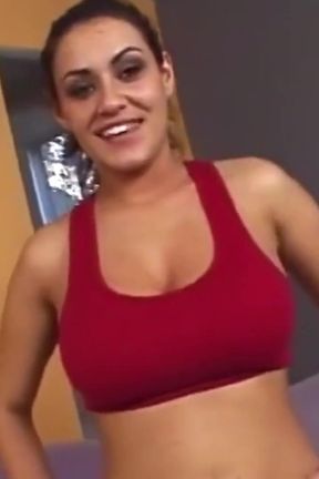 Flirting with the Busty Brunette as She Exercises Leads to Titty Fucking and Deep Penetration