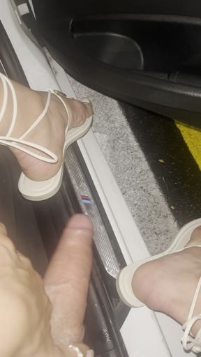 I stopped the taxi on the streets of Rome doing a transgressive