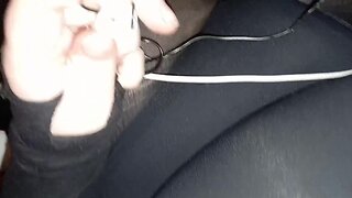 Double anal penetration with multiple toys: men masturbating solo with vibrator and dildos