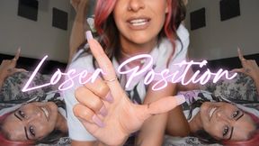 “Loser Position” [FEMDOM + CEI]