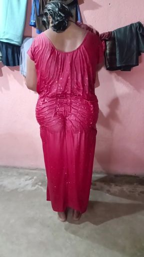 Saree Dropping After Bath Sfw 2