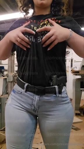 Curvy blonde pro gets it done alone in a mix of adult stuff