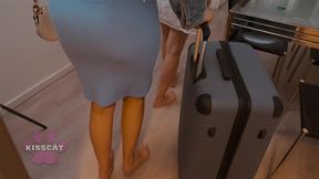 accident cum inside while two step sisters share room with step brother - kisscat x foxy dreams
