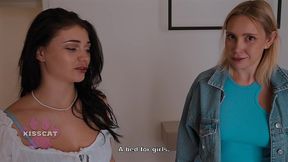 accident cum inside while two step sisters share room with step brother - kisscat x foxy dreams