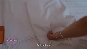 accident cum inside while two step sisters share room with step brother - kisscat x foxy dreams