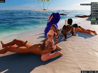 Fudendo gostoso na praia