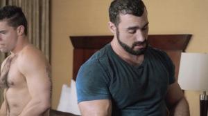 Str8togay.com: Hairy hunk Jaxton Wheeler fucked anal
