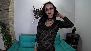 Ted meteu muito no rabo da gótica - Barbie Vamp