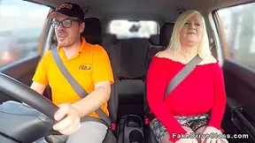 Fat Mature Fucks In Driving School Car