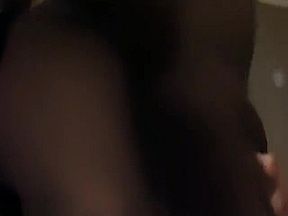 Interracial amateur video of this fat white babe