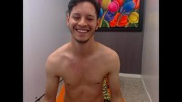 Lean Body Model Jerking Off Till Cumshot, Great Acting