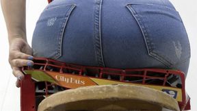 Raquel Crushes Two Floor Bus