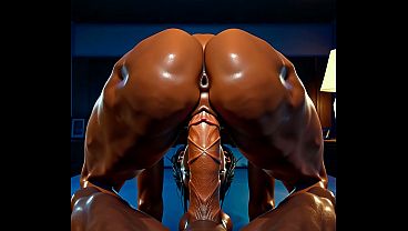 She'_s bouncing up and down on his dick AI-Generated