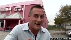 Gaywire Kyle York raw wild deepthroat blowjob makes Haze Cash see stars